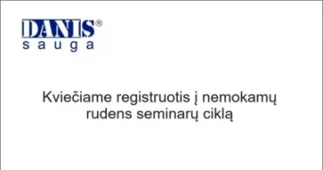 Nemokami rudens seminarai